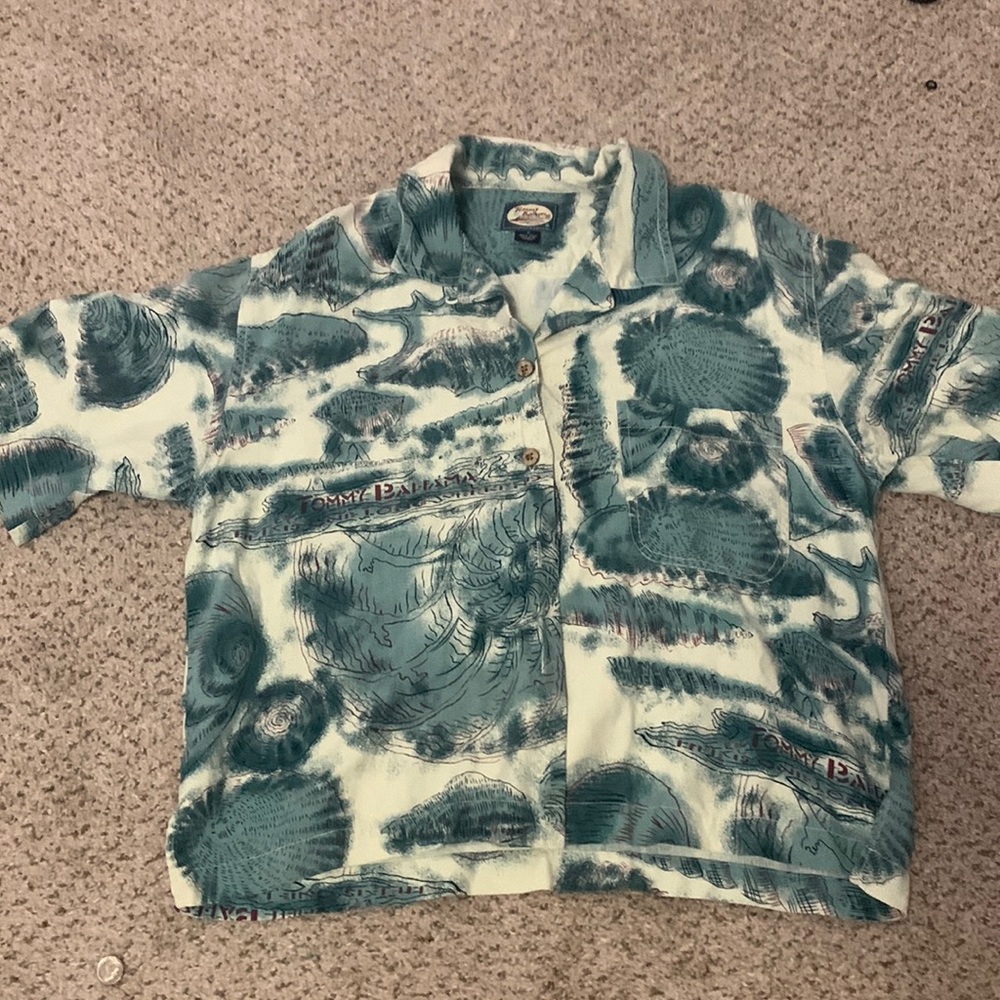 tommy behama hawaiian shirt